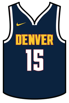 Denver Nuggets icon jersey