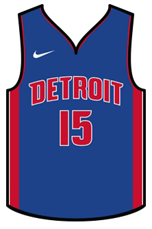 Detroit Pistons icon jersey